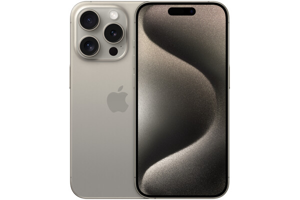 Smartfon Apple iPhone 15 Pro 5G Tytan Naturalny 6.1 6GB/128GB