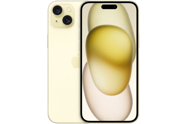 Smartfon Apple iPhone 15 Plus 5G żółty 6.7" 6GB/512GB