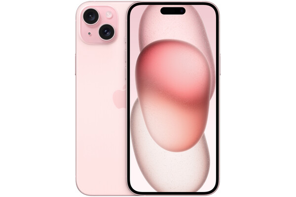 Smartfon Apple iPhone 15 Plus 5G różowy 6.7" 6GB/512GB