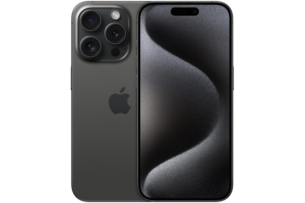 Smartfon Apple iPhone 15 Pro 5G Tytan Czarny 6.1" 6GB/128GB
