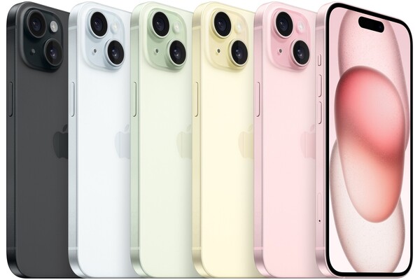 Smartfon Apple iPhone 15 5G różowy 6.1" 6GB/128GB