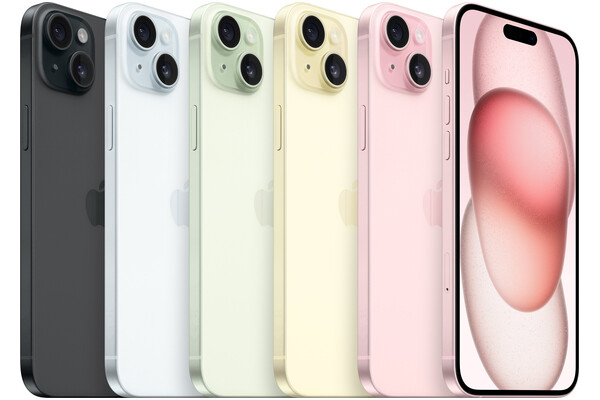 Smartfon Apple iPhone 15 Plus 5G czarny 6.7" 6GB/128GB