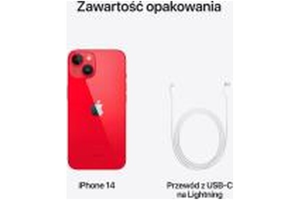 Smartfon Apple iPhone 12 5G czerwony 6.1" 4GB/128GB