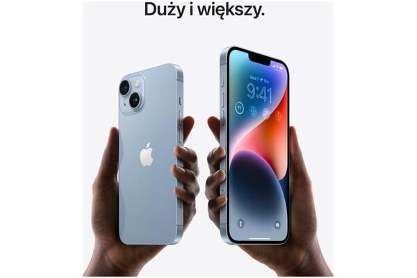 Smartfon Apple iPhone 14 Plus 5G żółty 6.7" 6GB/512GB