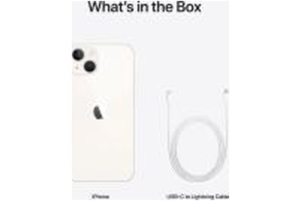 Smartfon Apple iPhone 13 5G księżycowa poświata 6.1" 4GB/256GB