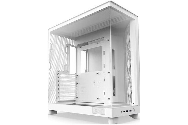 Obudowa PC NZXT H6 Flow Midi Tower biały
