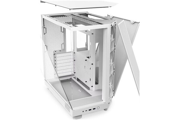 Obudowa PC NZXT H6 Flow Midi Tower biały