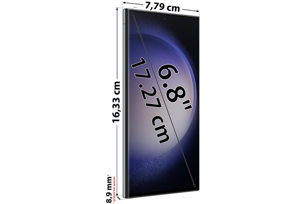 Smartfon Samsung Galaxy S23 Ultra 5G czarny 6.8" 8GB/256GB