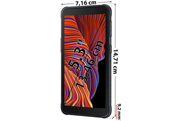 Smartfon Samsung Galaxy XCover 5 czarny 5.3" 4GB/64GB