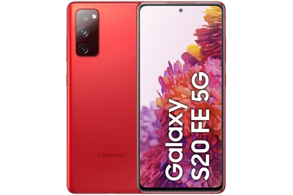 Smartfon Samsung Galaxy S20 FE 5G czerwony 6.5" 6GB/128GB