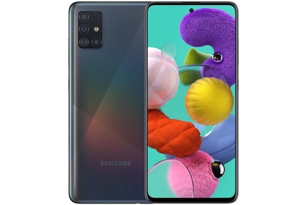 Smartfon Samsung Galaxy A51 czarny 6.5" 4GB/128GB