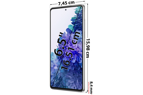 Smartfon Samsung Galaxy S20 FE 5G biały 6.5" 6GB/128GB