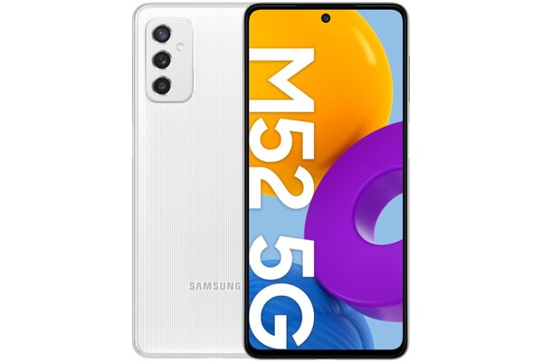 Smartfon Samsung Galaxy M52 5G biały 6.7" 6GB/128GB
