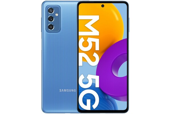 Smartfon Samsung Galaxy M52 5G niebieski 6.7" 6GB/128GB