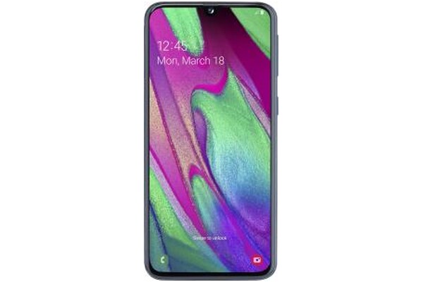 Smartfon Samsung Galaxy A40 czarny 5.9" 4GB/64GB