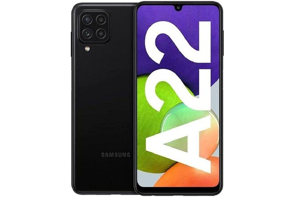 Smartfon Samsung Galaxy A22 czarny 6.4" 6GB/128GB