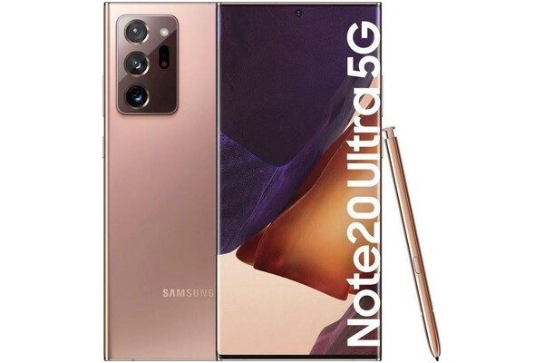 Smartfon Samsung Galaxy Note 20 Ultra 5G brązowy 6.9" 12GB/256GB
