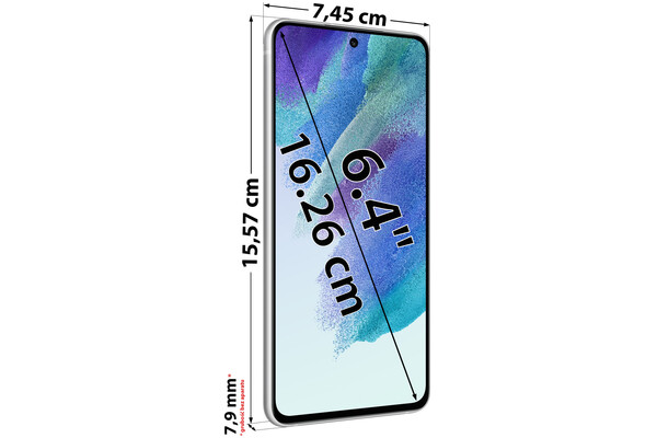 Smartfon Samsung Galaxy S21 FE 5G biały 6.4" 6GB/128GB