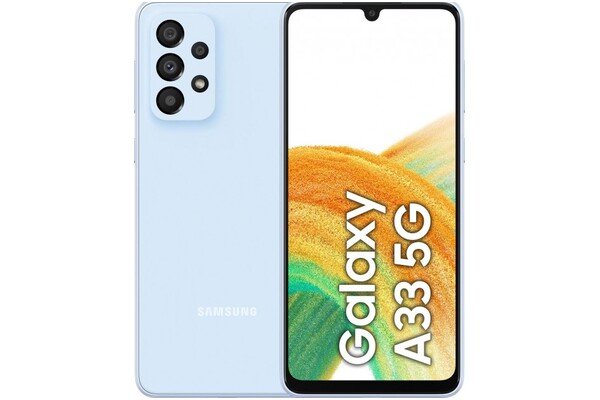 Smartfon Samsung Galaxy A33 5G niebieski 6.4" 6GB/128GB