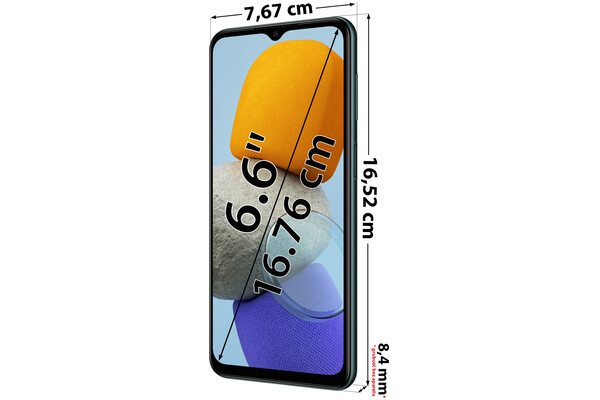 Smartfon Samsung Galaxy M23 5G zielony 6.6" 4GB/128GB