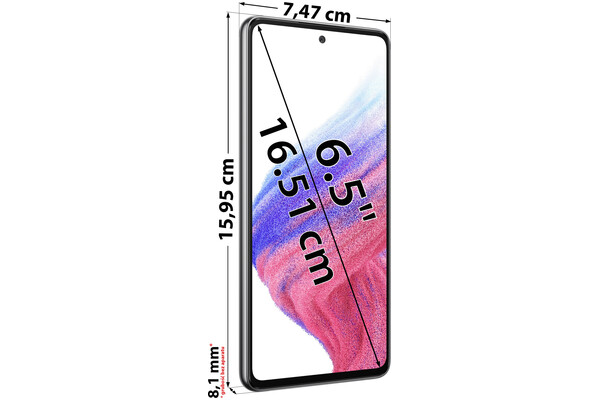 Smartfon Samsung Galaxy A53 5G czarny 6.5" 6GB/128GB