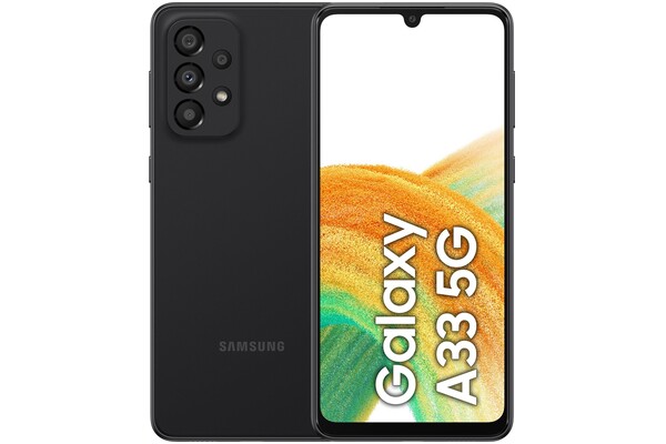 Smartfon Samsung Galaxy A33 5G czarny 6.4" 6GB/128GB