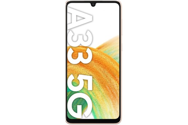 Smartfon Samsung Galaxy A33 5G pomarańczowy 6.4" 6GB/128GB