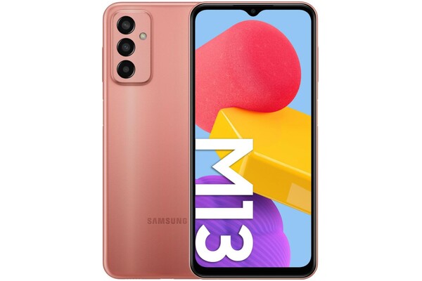 Smartfon Samsung Galaxy M13 pomarańczowy 6.6" 4GB/64GB