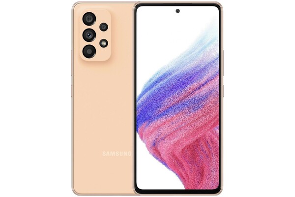 Smartfon Samsung Galaxy A53 5G pomarańczowy 6.5" 8GB/256GB