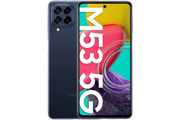 Smartfon Samsung Galaxy M53 5G niebieski 6.7" 6GB/128GB