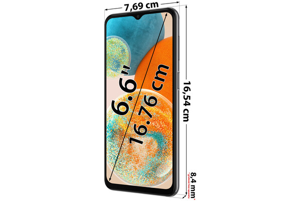 Smartfon Samsung Galaxy A23 5G czarny 6.6" 4GB/128GB
