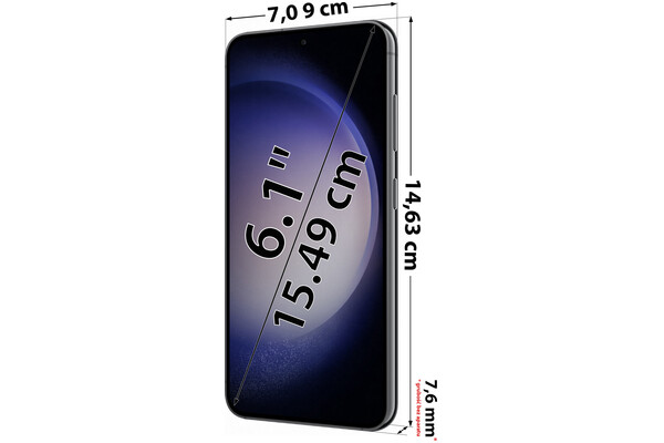 Smartfon Samsung Galaxy S23 5G czarny 6.1" 8GB/256GB