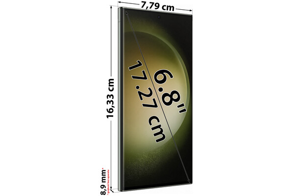 Smartfon Samsung Galaxy S23 Ultra 5G zielony 6.8" 12GB/512GB