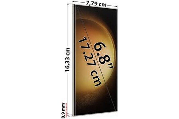 Smartfon Samsung Galaxy S23 Ultra 5G kremowy 6.8" 12GB/512GB