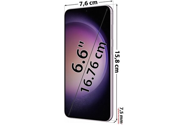 Smartfon Samsung Galaxy S23 Plus 5G różowy 6.6" 8GB/256GB