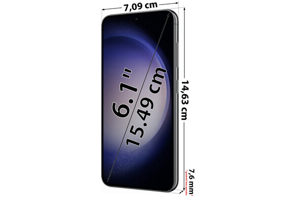 Smartfon Samsung Galaxy S23 5G czarny 6.1" 8GB/128GB