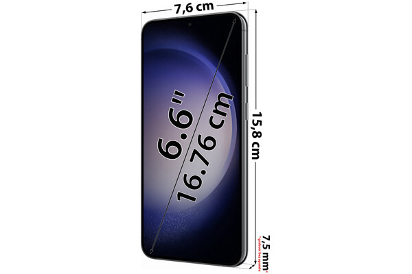 Smartfon Samsung Galaxy S23 Plus 5G czarny 6.6" 8GB/256GB