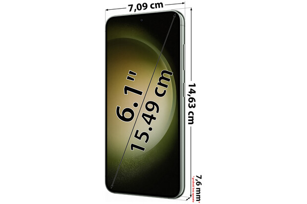 Smartfon Samsung Galaxy S23 5G zielony 6.1" 8GB/128GB