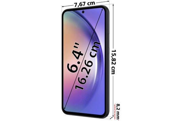 Smartfon Samsung Galaxy A54 5G czarny 6.4" 8GB/128GB