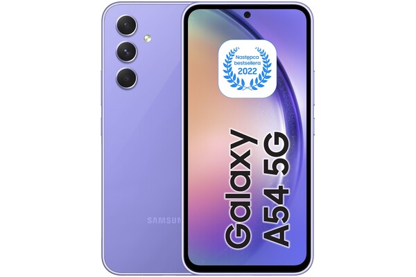 Smartfon Samsung Galaxy A54 5G fioletowy 6.4" 8GB/128GB