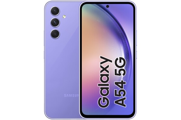 Smartfon Samsung Galaxy A54 5G fioletowy 6.4" 8GB/128GB