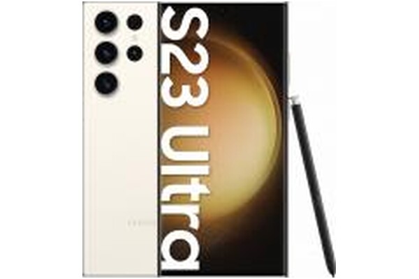 Smartfon Samsung Galaxy S23 Ultra 5G beżowy 6.8" 12GB/1000GB