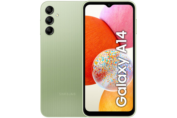 Smartfon Samsung Galaxy A14 zielony 6.6" 4GB/128GB