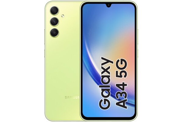 Smartfon Samsung Galaxy A34 5G zielony 6.6" 6GB/128GB