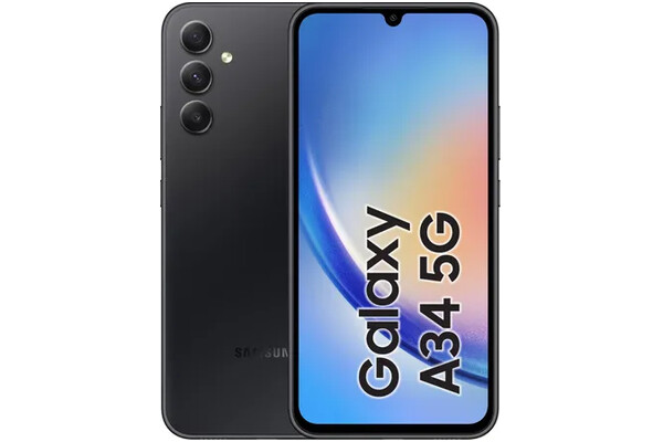 Smartfon Samsung Galaxy A34 5G grafitowy 6.6" 6GB/128GB