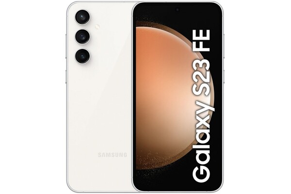 Smartfon Samsung Galaxy S23 FE 5G kremowy 6.4" 8GB/128GB