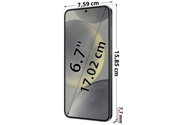 Smartfon Samsung Galaxy S24 Plus 5G czarny 6.7" 12GB/256GB