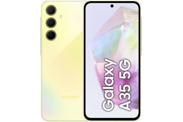 Smartfon Samsung Galaxy A35 5G żółty 6.6" 6GB/128GB