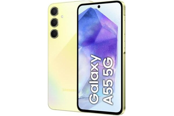 Smartfon Samsung Galaxy A55 5G żółty 6.6" 8GB/128GB