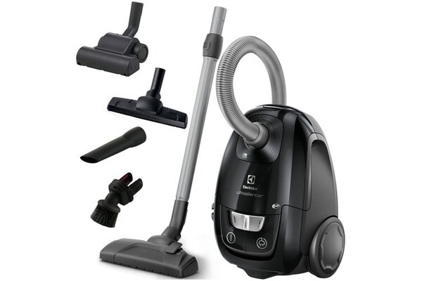 Odkurzacz Electrolux EUSC64EB UltraSilencer tradycyjny workowy 600W czarny